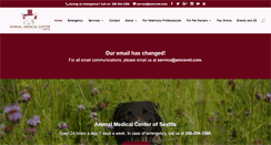 Desktop Screenshot of animalmedicalspecialists.com
